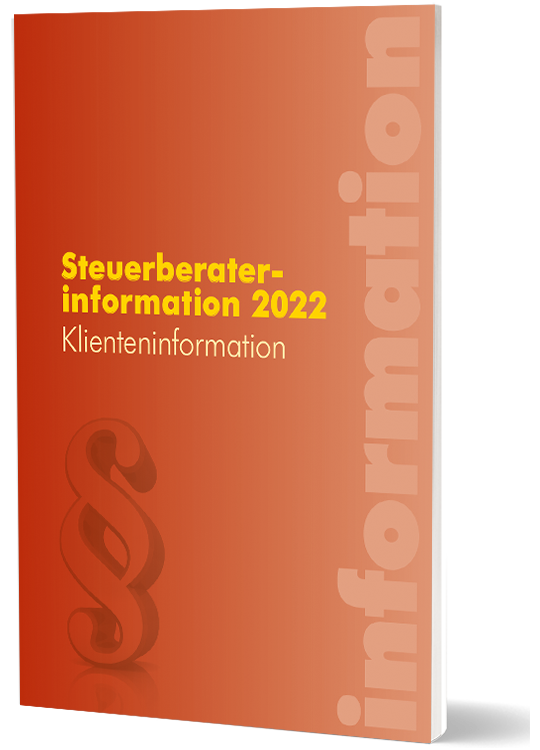 Artikelbild: Steuerberaterinformation / Klienteninformation 2022