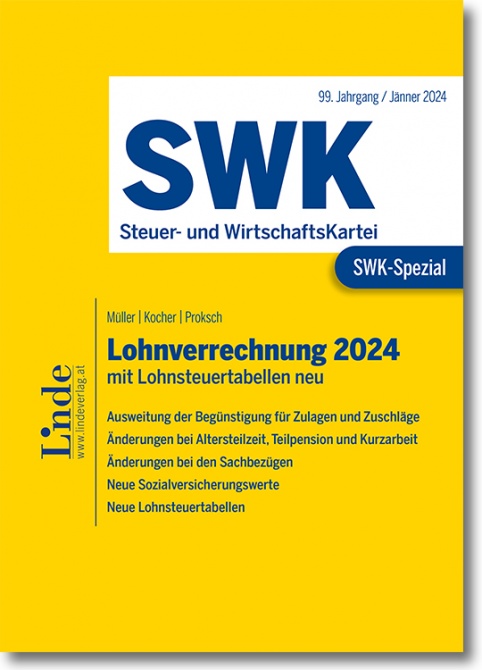 Artikelbild: SWK-Spezial Lohnverrechnung 2024